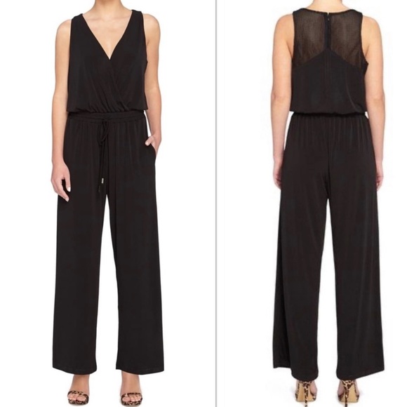 Catherine Malandrino Pants - Catherine Maladrino black jumpsuit size large.